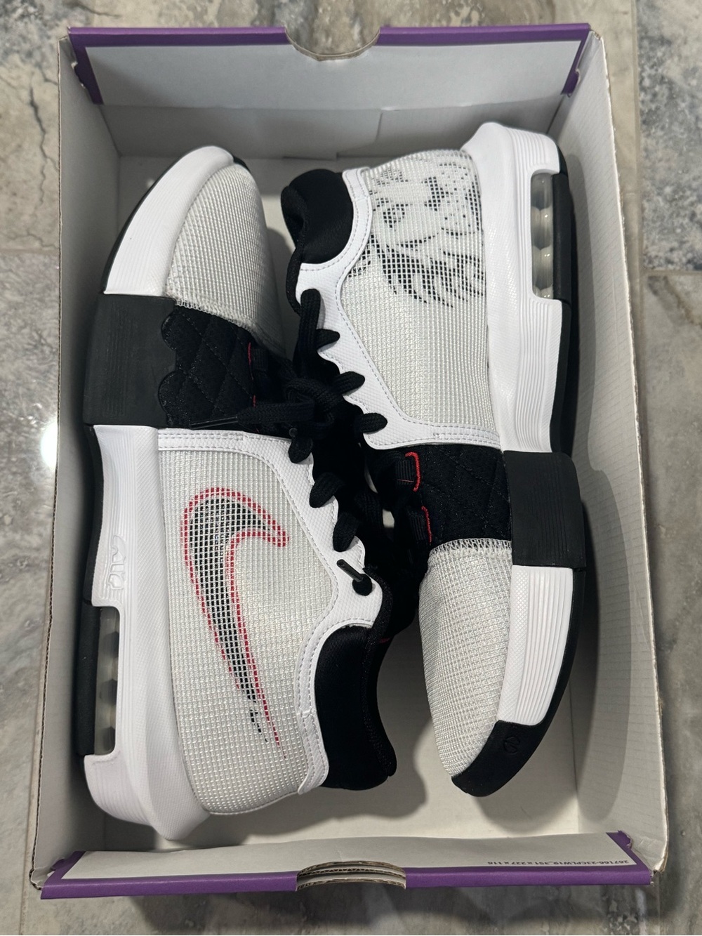Nike LeBron Witness VIII White Black Red